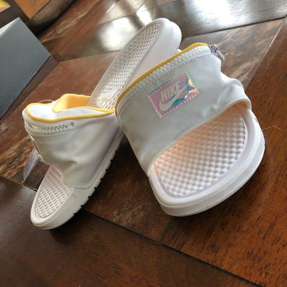 Nike Benassi JDI Fanny Pack Slides - Picture 5 of 8